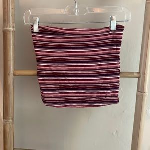 American eagle striped tube top